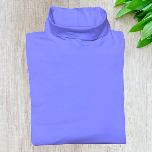 Jacaranda Roll Neck Skivvy