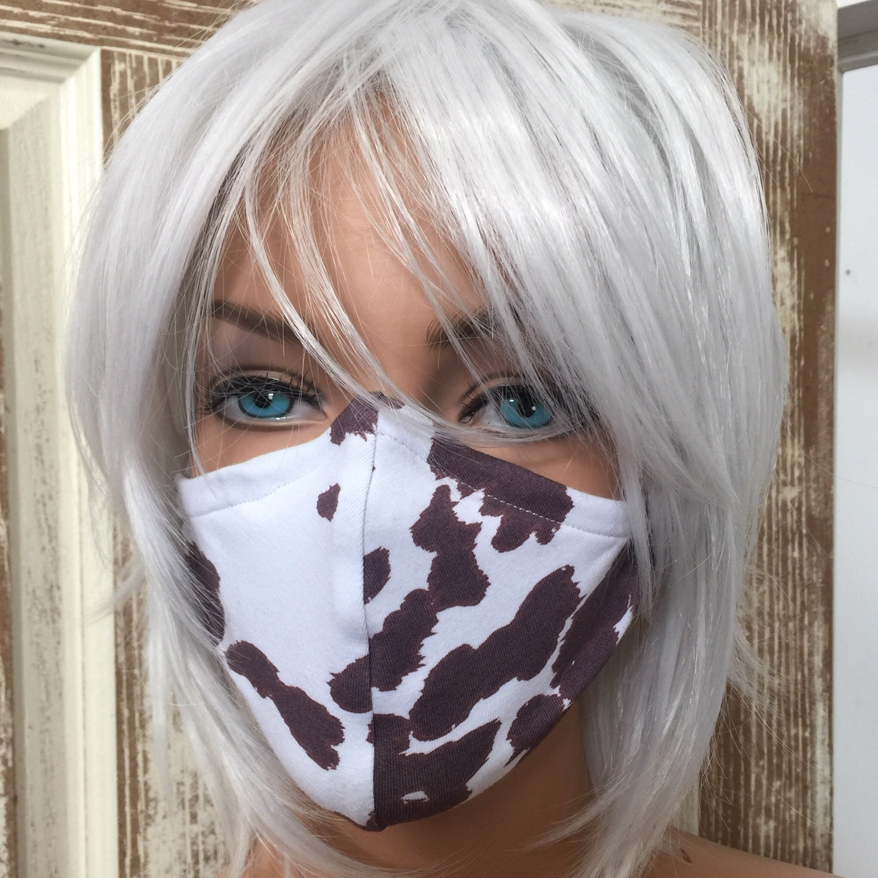 Face Mask Cowhide