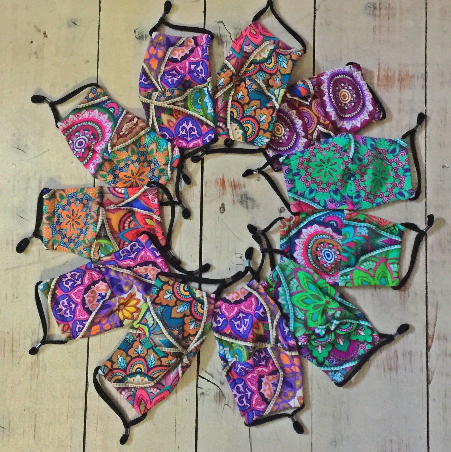BOHO Face Masks 4 Pack