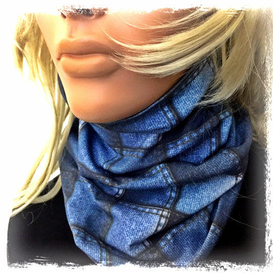 Denim Magic Skivvy Neck