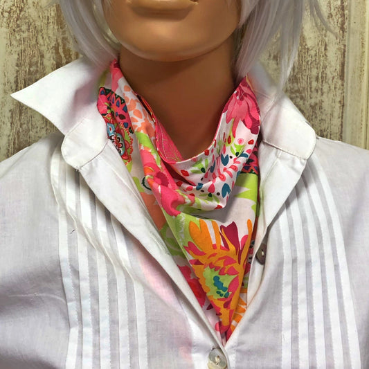 Neckerchief Flower Splash