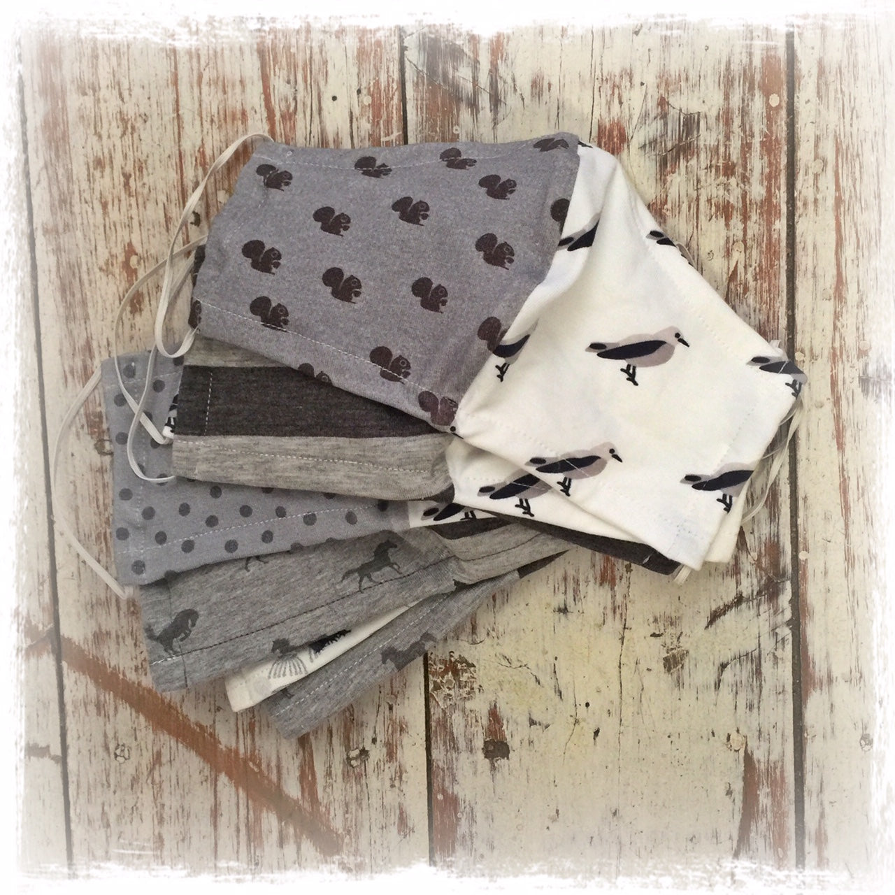 Washable Cotton Face Masks 4 Pack