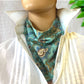 Turquoise epic floral Neckerchief