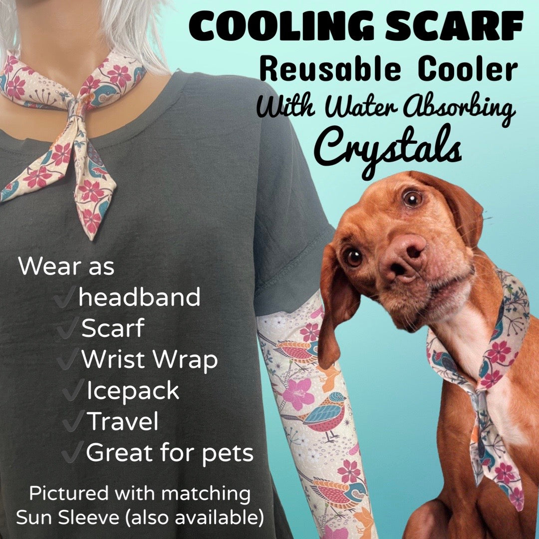 Stretchy Neck Cooling Scarf to match Sun Sleeves