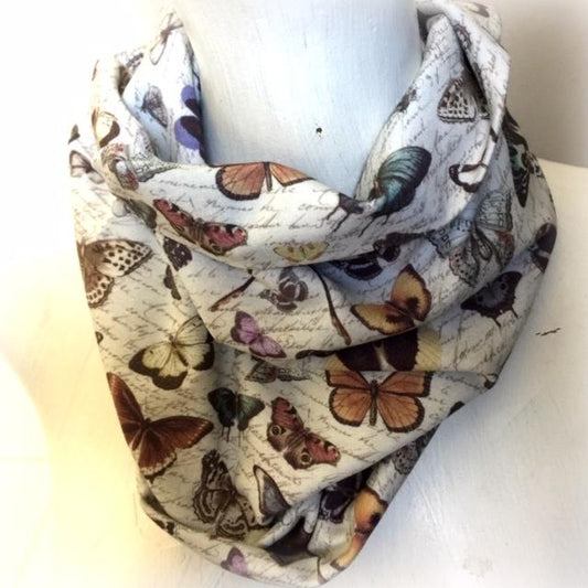 Vintage Butterfly Magic Skivvy Neck