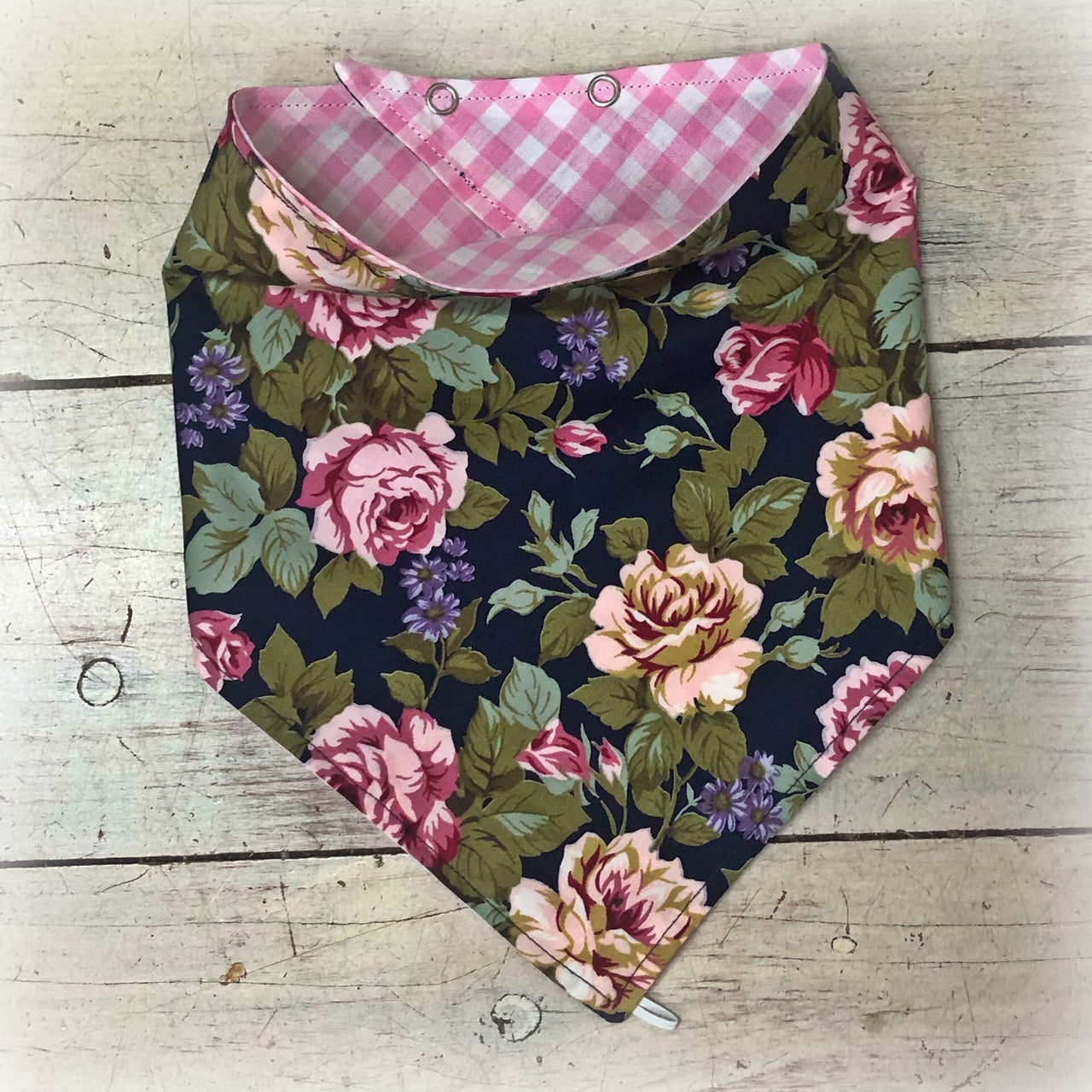 Neckerchief Navy Rose